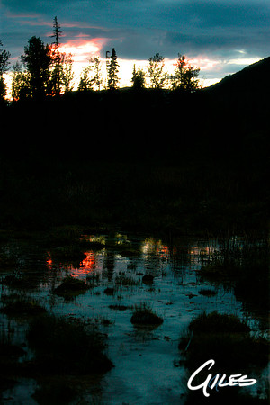 Liard Sunset